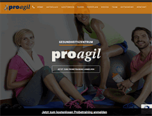 Tablet Screenshot of proagil.de